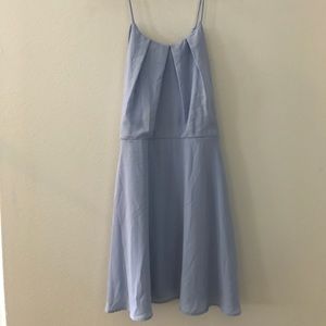 Periwinkle blue summer dress